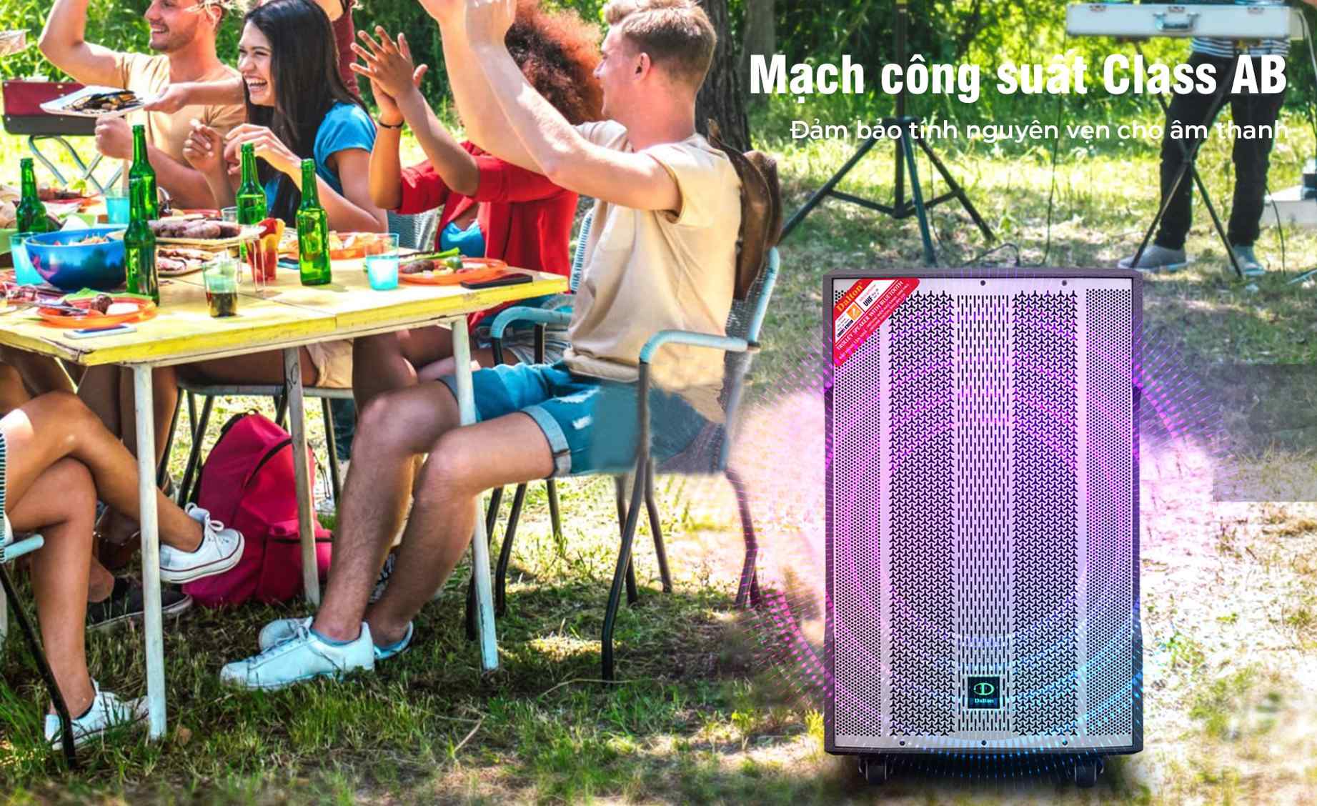 Loa kéo di động karaoke Dalton TS-18A1500